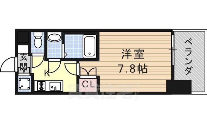 シエルブルー栄の間取り