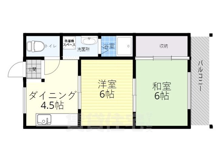 シティコート春日丘の間取り