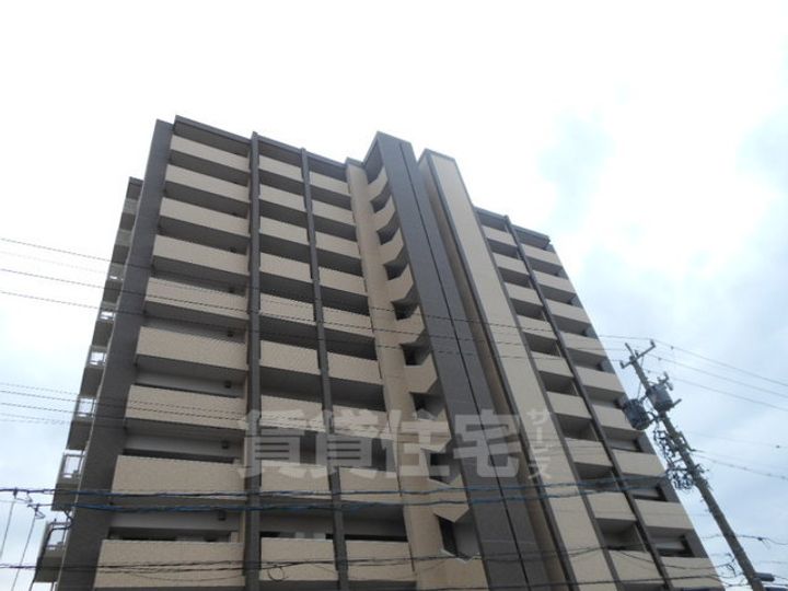 茶屋ヶ坂ライズの外観