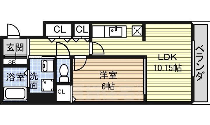 オレンジスクエアの間取り