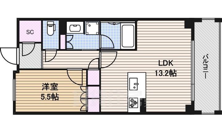 グランマスト白壁二丁目の間取り