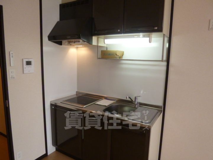 大阪府堺市北区北花田町3丁の賃貸アパートのキッチン
