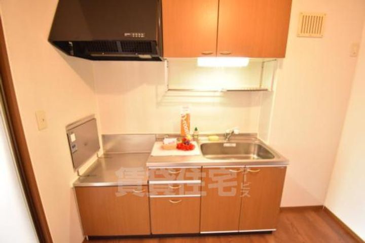 大阪府堺市北区長曽根町の賃貸アパートのキッチン