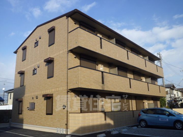 大阪府堺市美原区阿弥の賃貸アパートの外観