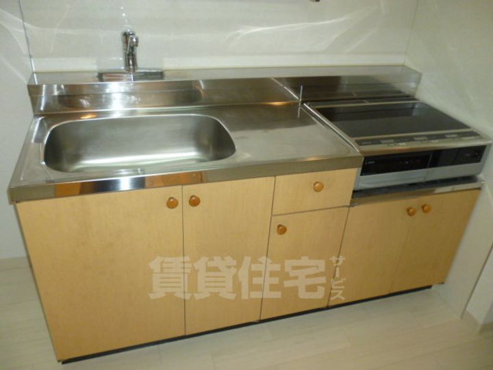 大阪府堺市北区長曽根町の賃貸マンションのキッチン