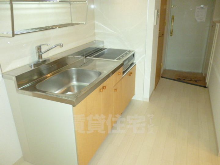 大阪府堺市北区長曽根町の賃貸マンションのキッチン
