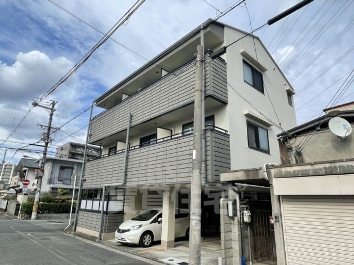 大阪府堺市北区百舌鳥赤畑町4丁の賃貸アパートの外観