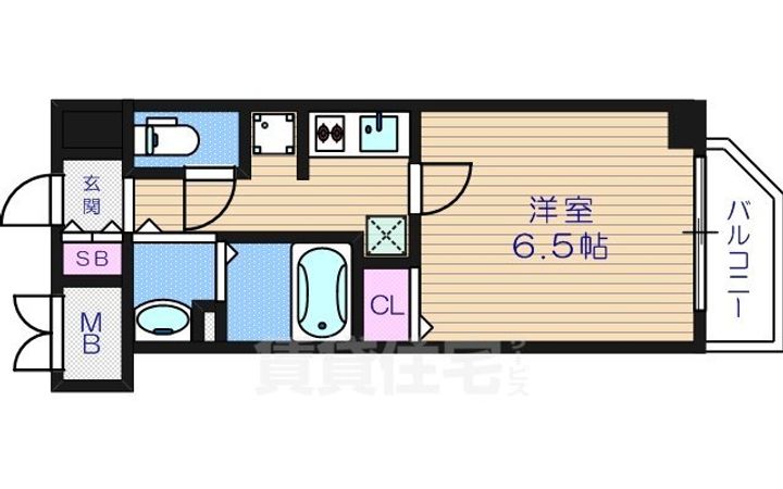 BONNY松崎町の間取り