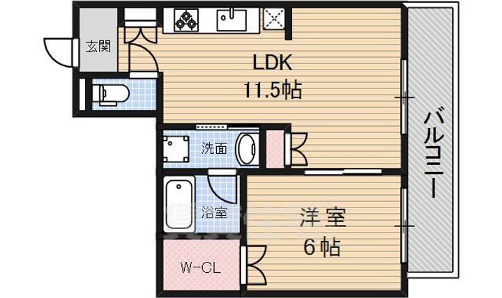 新開ビルの間取り