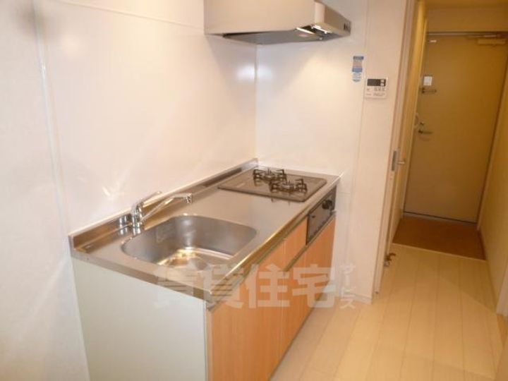 大阪府堺市堺区寺地町東3丁の賃貸アパートのキッチン