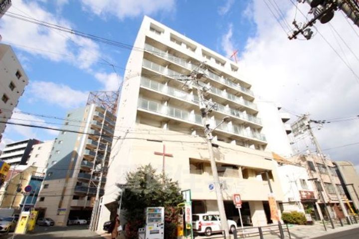 大阪府堺市堺区南瓦町の賃貸マンションの外観