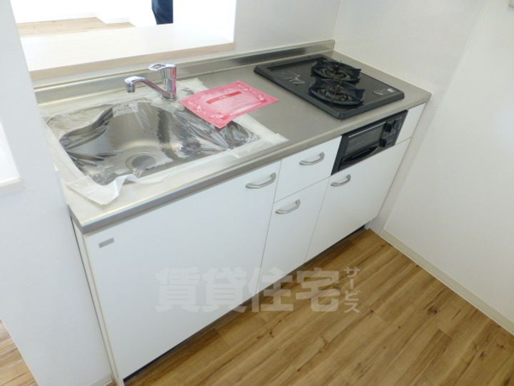 大阪府堺市堺区戎之町西1丁の賃貸マンションのキッチン