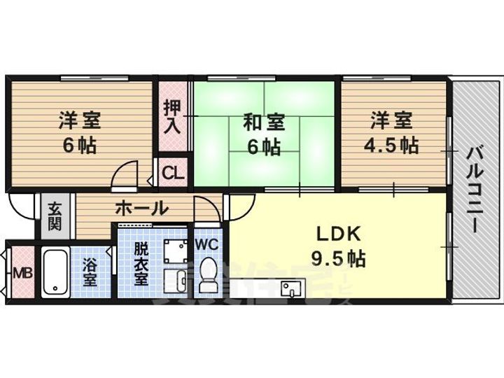 パレフラックスの間取り