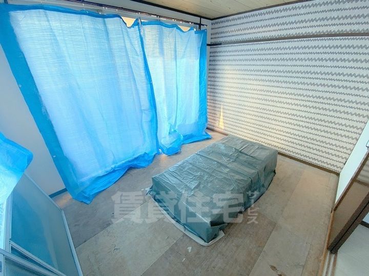 山下マンションの居間