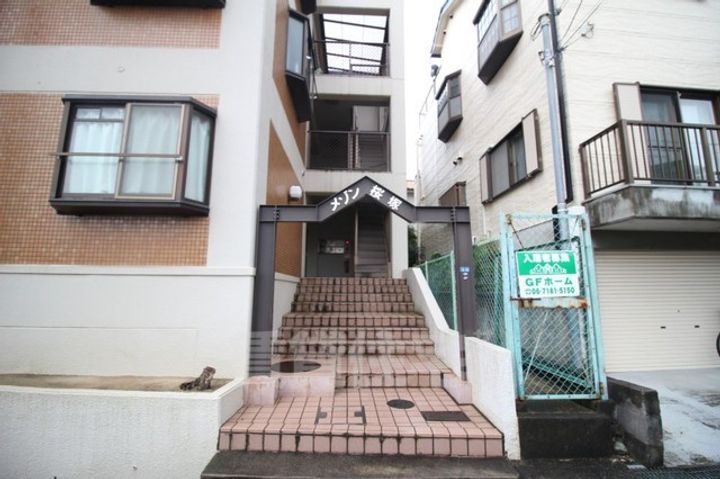 大阪府豊中市中桜塚5丁目の賃貸マンションの玄関