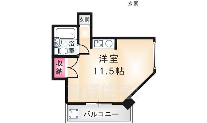 ハイツ熊谷の間取り