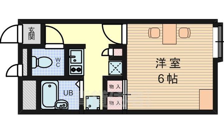 レオパレスイクセン3の間取り