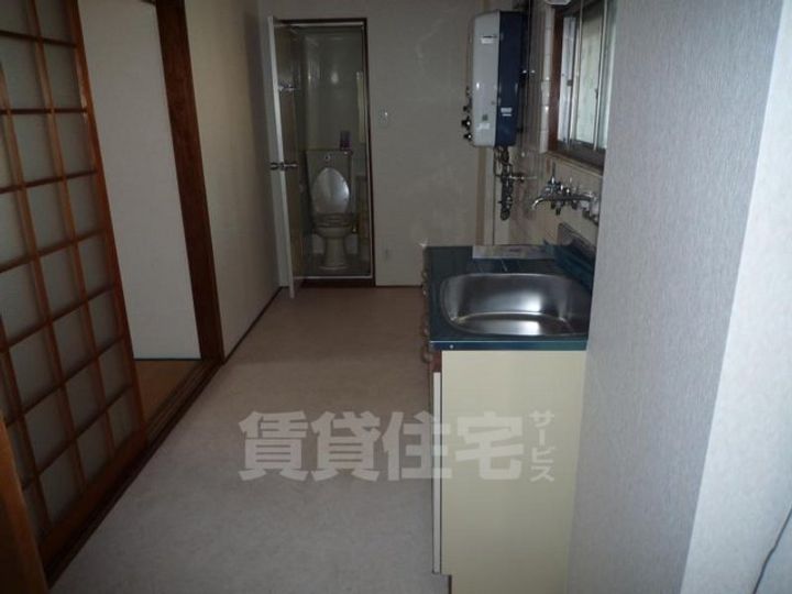 コーポオクムラ302のキッチン