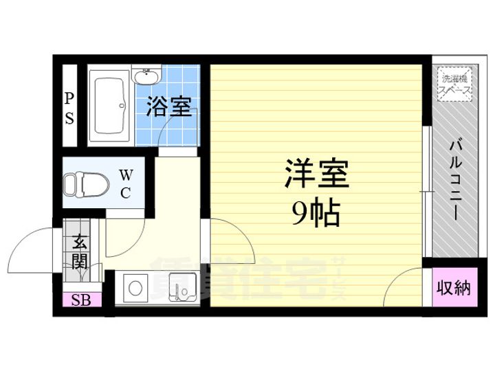 エスポワール桃山の間取り