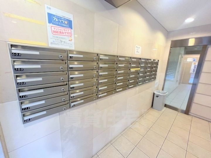 ベルドミール洛南の玄関