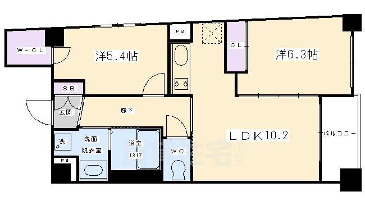 プラネシア神宮道の間取り