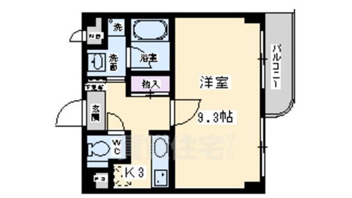 K’S cube 東山の間取り