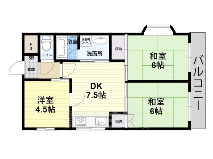 ギャラリー武庫川の間取り