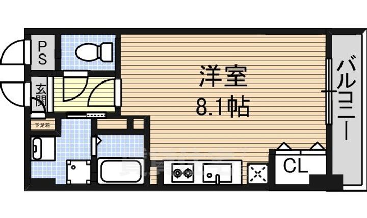 グランルージュ栄2の間取り