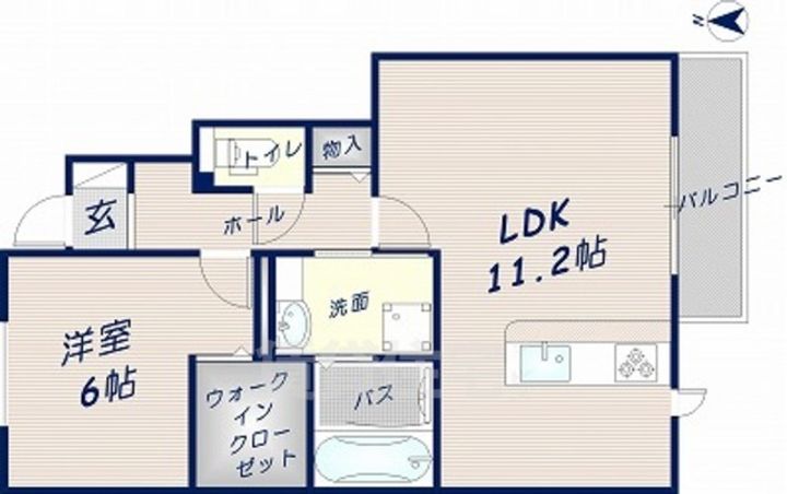 グランドールの間取り