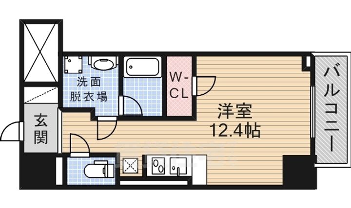 御幸レジデンス丸の内の間取り