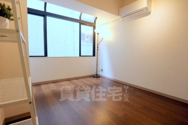 グランタック河原町五条の寝室