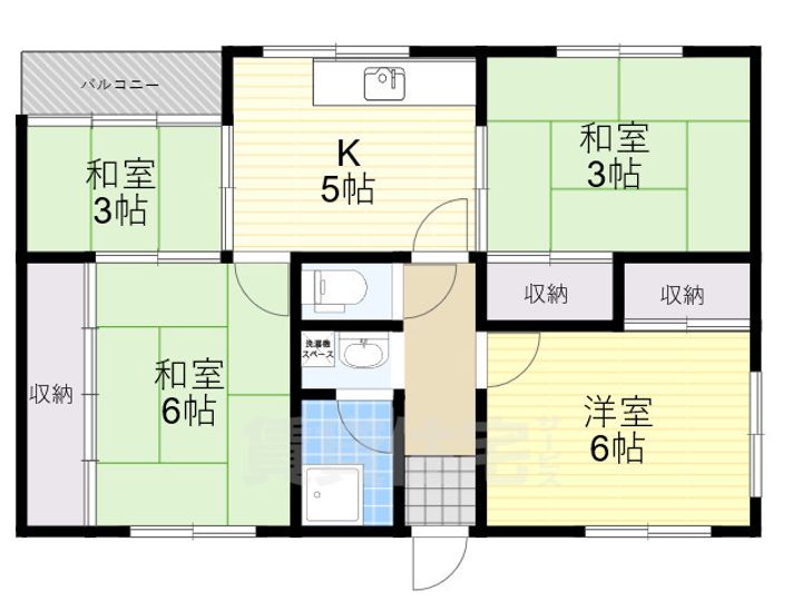 田村マンションの間取り