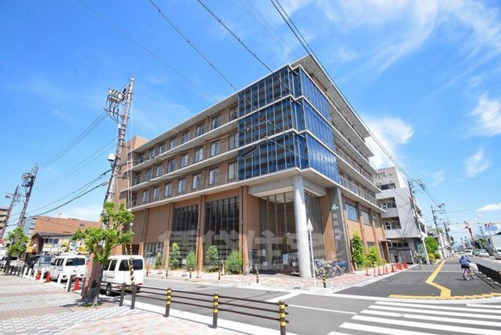 大阪府東大阪市花園東町1丁目の賃貸アパートの周辺