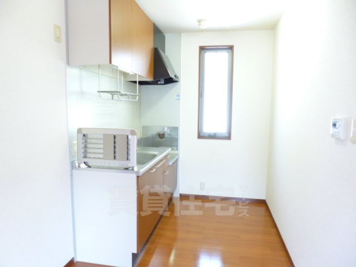 大阪府東大阪市花園東町1丁目の賃貸アパートのキッチン