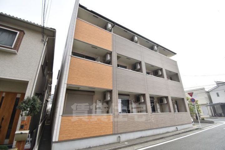 大阪府堺市西区鳳東町7丁の賃貸アパートの外観