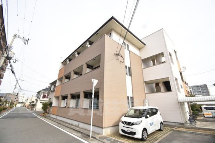 大阪府堺市西区鳳東町7丁の賃貸アパートの外観