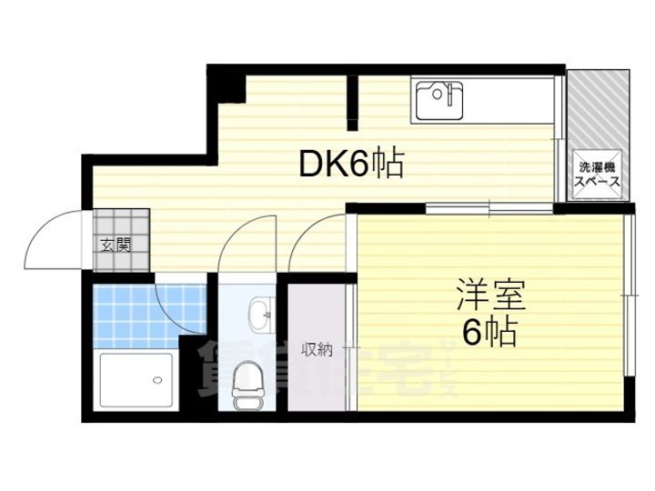 グリーンハイツ天王寺の間取り