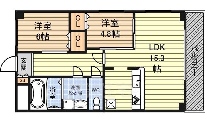 GRAN DUKE千代田の間取り