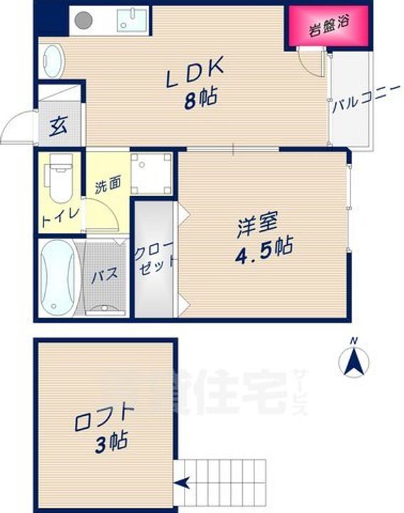 メゾンdeソレイユの間取り