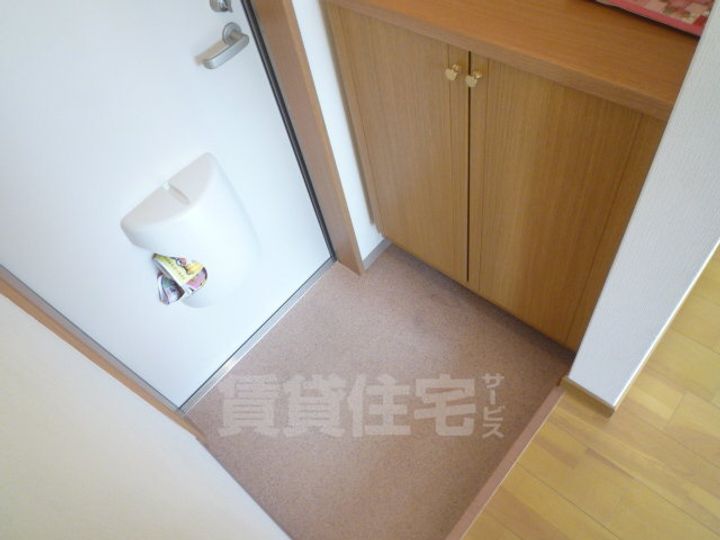 メゾンdeソレイユの玄関