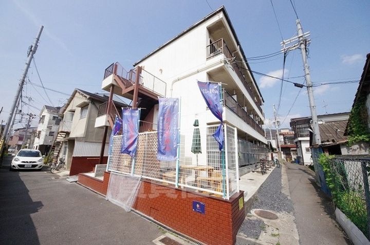 大阪府東大阪市末広町の賃貸マンションの外観