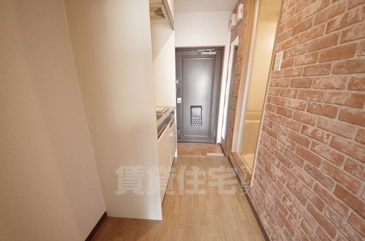 大阪府東大阪市末広町の賃貸マンションのキッチン
