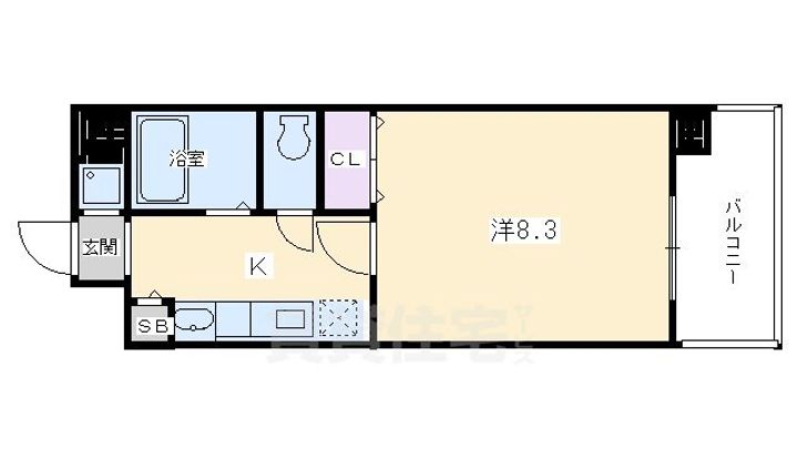 CASA VERDE高辻(カーサヴェルデ)の間取り