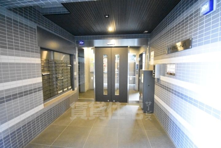 ディアコート宿屋町の玄関