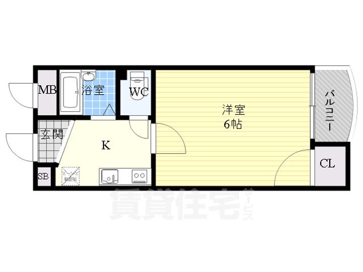 ホワイトヴィラ杉本の間取り