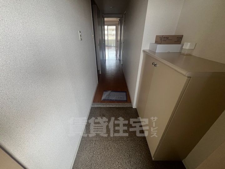 ソーラスフロント富船の玄関