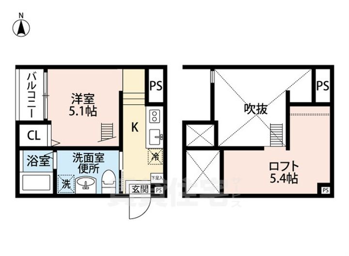 ラ・カンパネラの間取り
