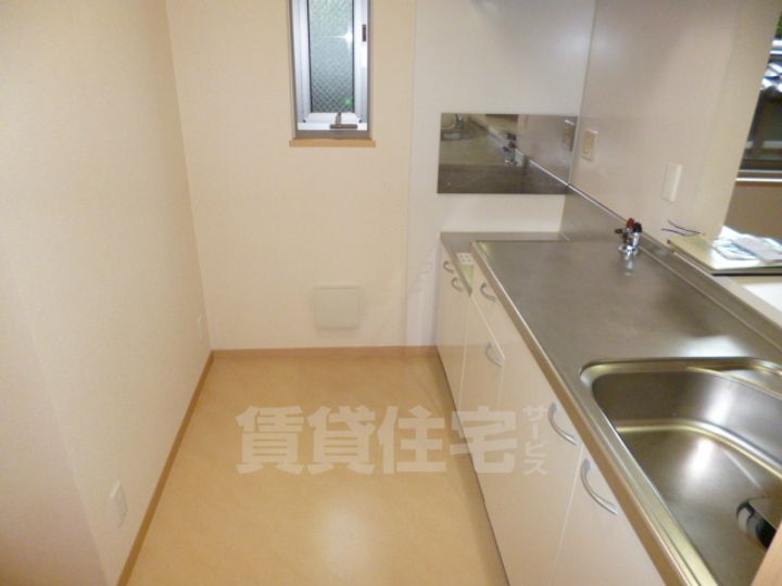大阪府茨木市上野町の賃貸アパートのキッチン