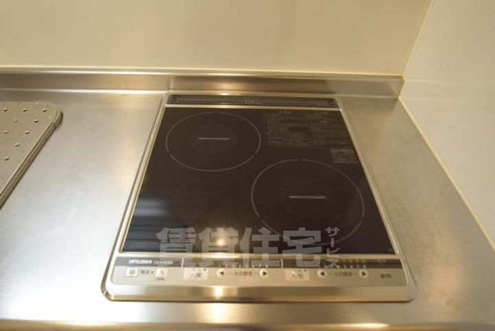 大阪府大阪市住吉区沢之町2丁目の賃貸アパートのキッチン