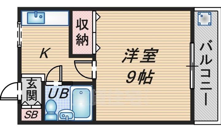 コーポ幸楽の間取り